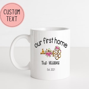 Personalized Mug for New Homeowner - New House Mug - New Homeowner Gift - New Home Gift - Housewarming Gift - New House Gift -Our First Home