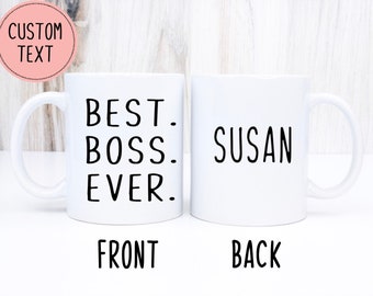 Best Boss Ever Mug - Custom Mug - Women Boss Gifts - Boss Mug - Boss Leaving Gift - Leader Gift - Boss Day - Gift for Boss - Boss Mug Gift