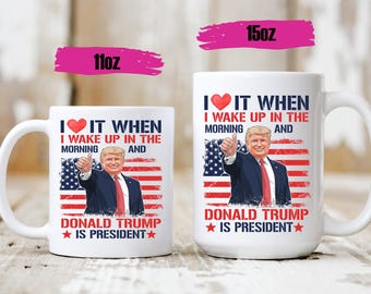 トランプは私の大統領 15オンスマグ - Etsy 日本
