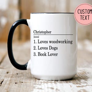Personalized Name Definition Coffee Mug - Personalized Name Mug - Custom Name Coffee Mug - Personalized Gift - Name Meaning Cup