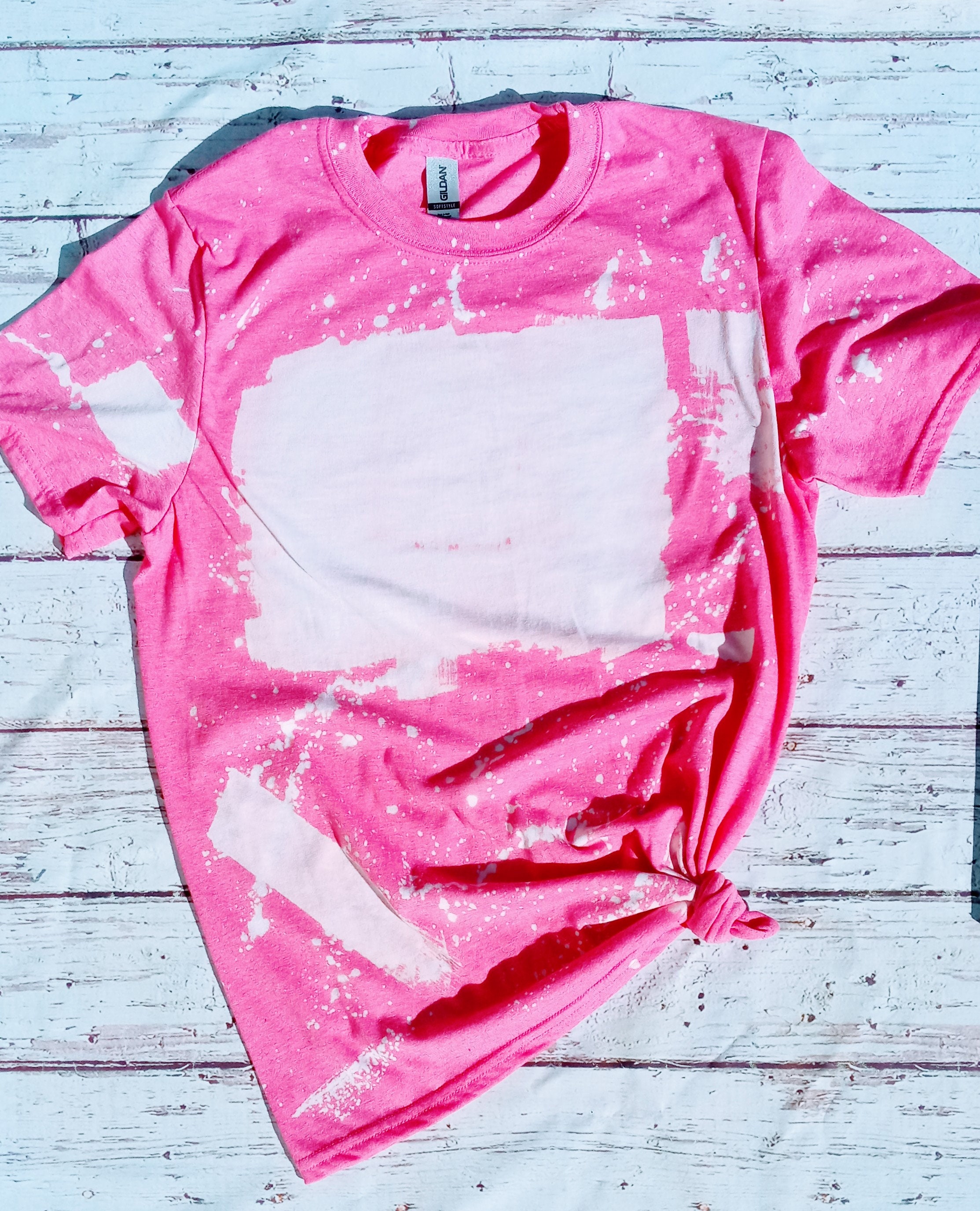 Blank Bleached Shirt for Sublimation Vinyl Ready to Ship Etsy UK