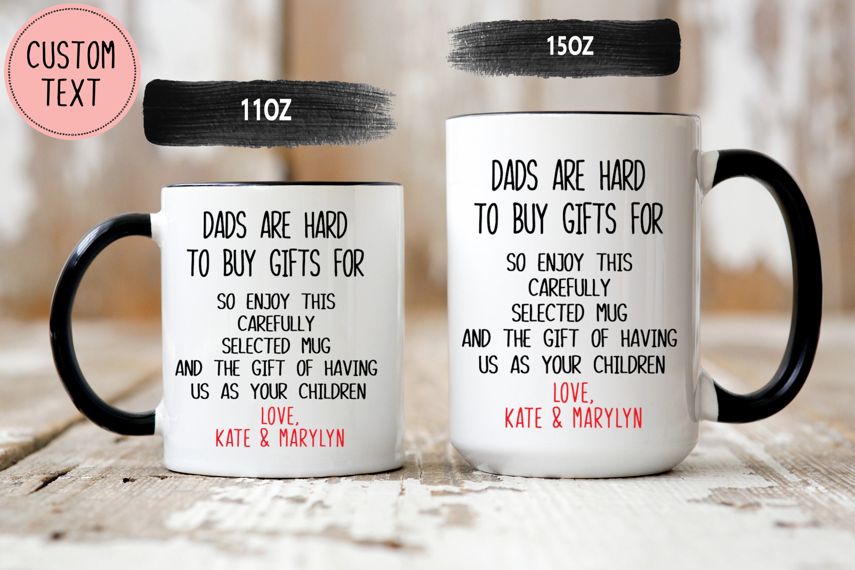 Dads Are Hard to Buy Gifts for Mug Personalized Gift for Dad Custom Mug  Funny Father's Day Gift Funny Dad Coffee Mug Humorous Mug -  Norway