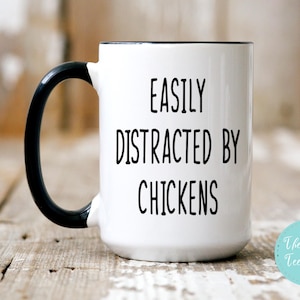 Funny Chicken Coffee Mug - Chicken Gifts - Chicken Coffee Mug - Chicken Cup - Cute Chicken Coffee Cup - Chicken Mom - Gifts For Her