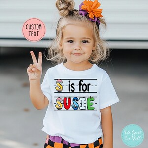 Custom Toddler Pre-K Shirt - Pre-K Toddler Shirt - First Day Of School Shirt - School Shirt - Pre-K Back To School Shirt - Preschool Shirt