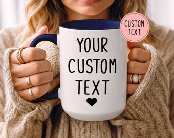 Gepersonaliseerde mok - aangepaste mok - aangepaste koffiemokken - aangepaste koffiemok - gepersonaliseerde koffiemok - gepersonaliseerde mokken - cadeaus voor haar