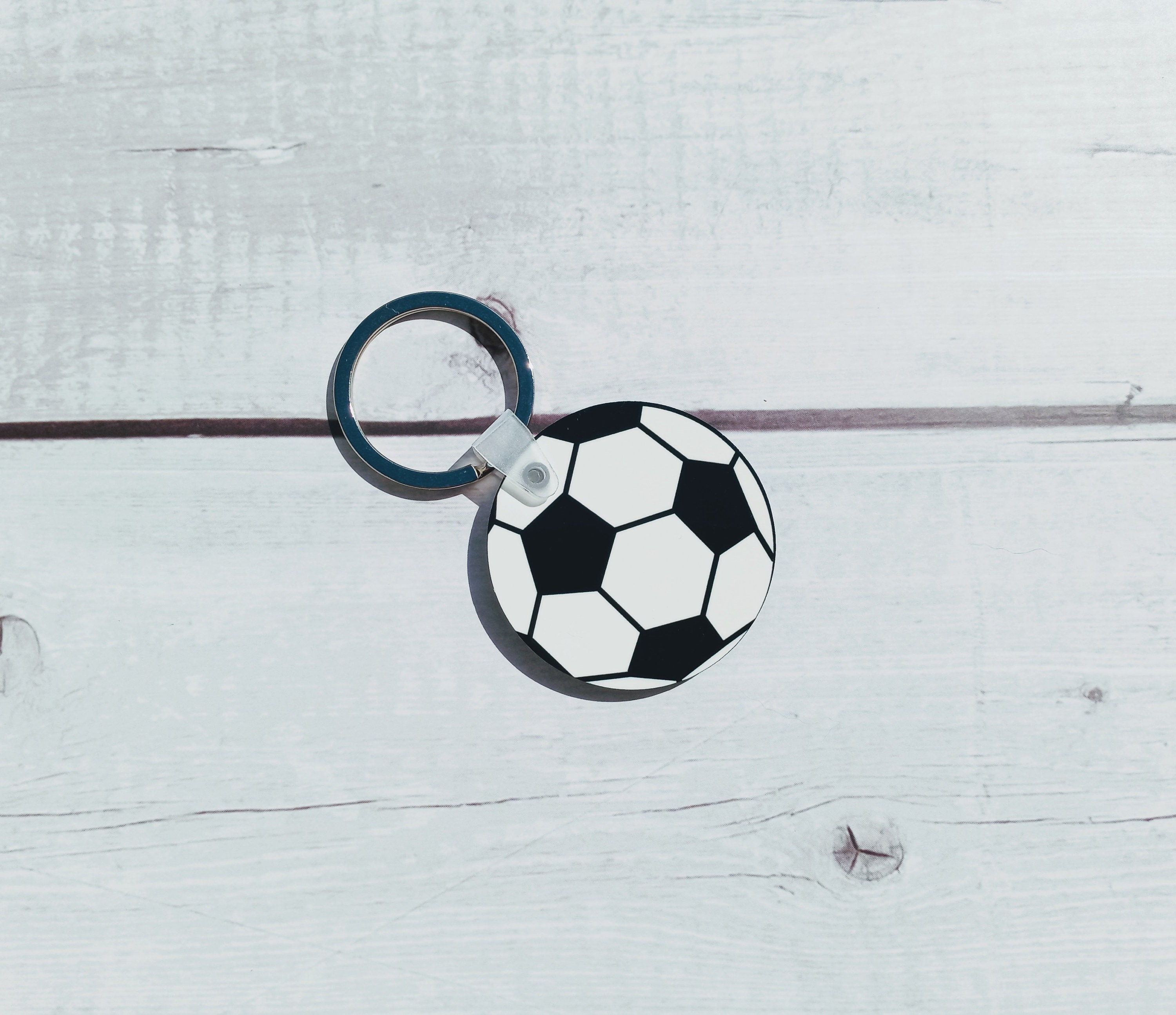 Personalized Sports Ball Keychain Custom Sports Keychain Etsy