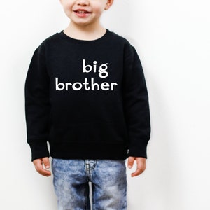 Big Brother Toddler Sweatshirt - Brother Graphic Sweater - Kid Sweater - Brother Shirt - Kid Sweatshirt - Toddler Shirt - Toddler Sweatshirt