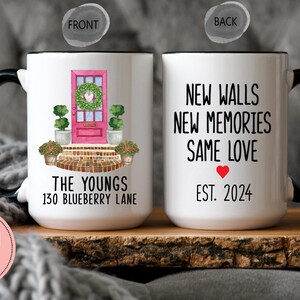 Personalized Our First Home Coffee Mug - New Home Gift - New Homeowner - New Homeowner Gifts - Realtor Gift - Custom Homeowner Mugs