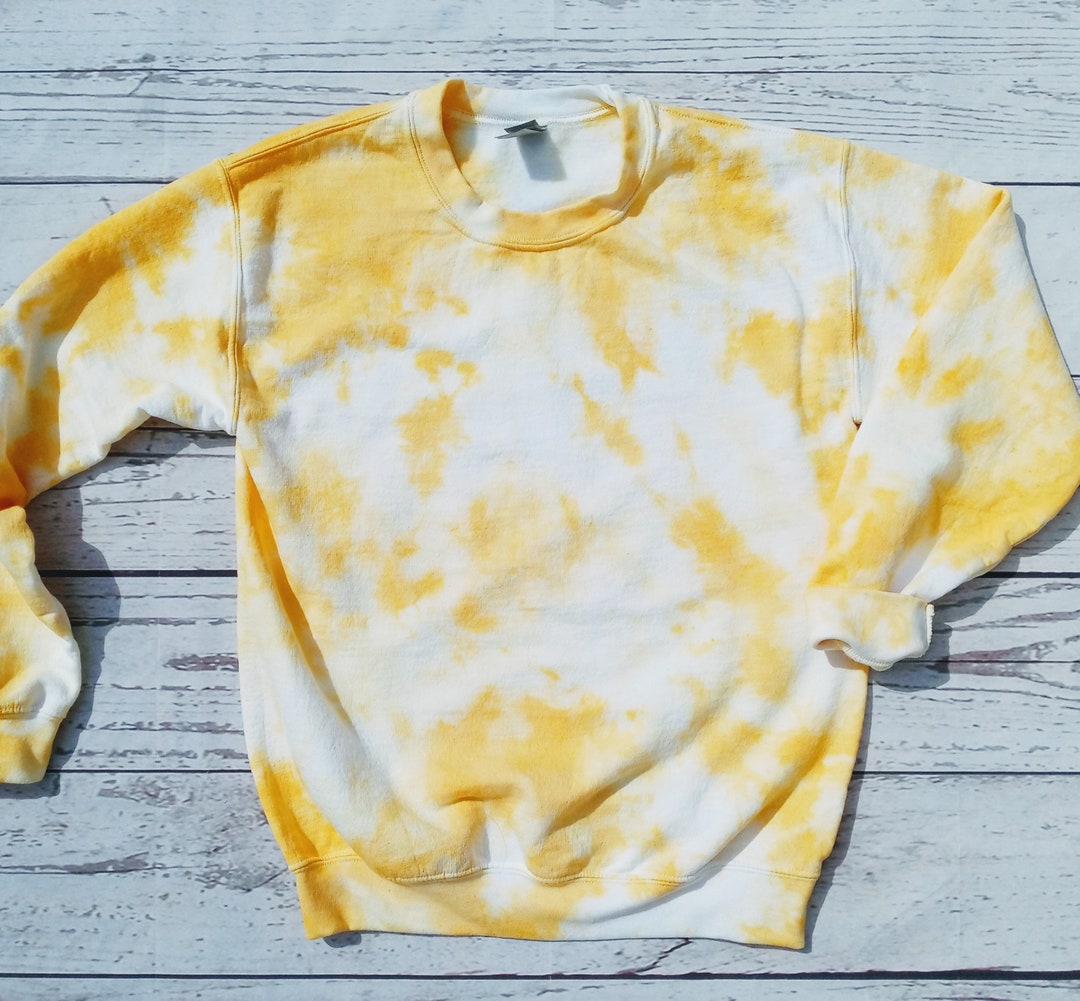 Tye Dye Sweat Short Set - Yellow main image 0