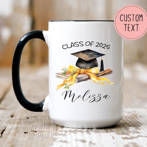 Graduate Class Of 2025 Mug - Personalized Graduation Gift - Graduation Keepsake - Grad Gift - Senior Graduation Gift - Class of 2025