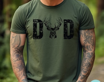 ハンティングパパシャツ - 父の日シャツ - パパシャツ - ハンティングTシャツ - 鹿狩り - 父の日ギフト - 面白いパパシャツ - ハンター好きTシャツ