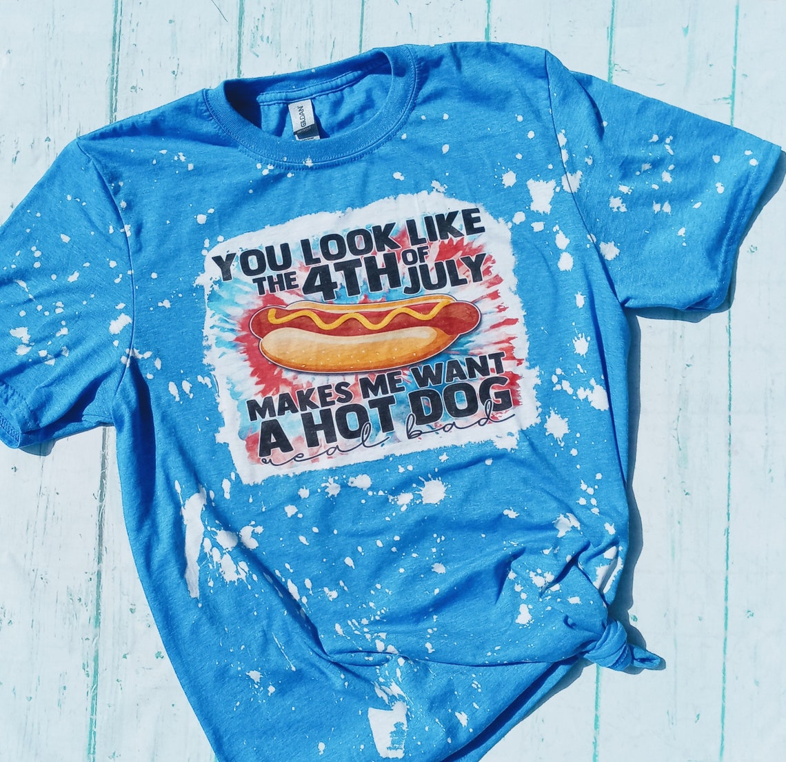 bleached fourth of july shirts