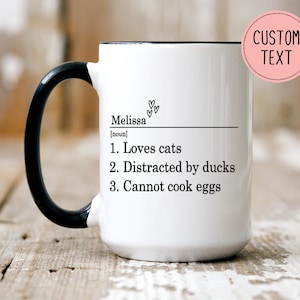 Personalized Name Definition Coffee Mug - Personalized Name Mug - Custom Name Coffee Mug - Personalized Gift - Name Meaning Cup