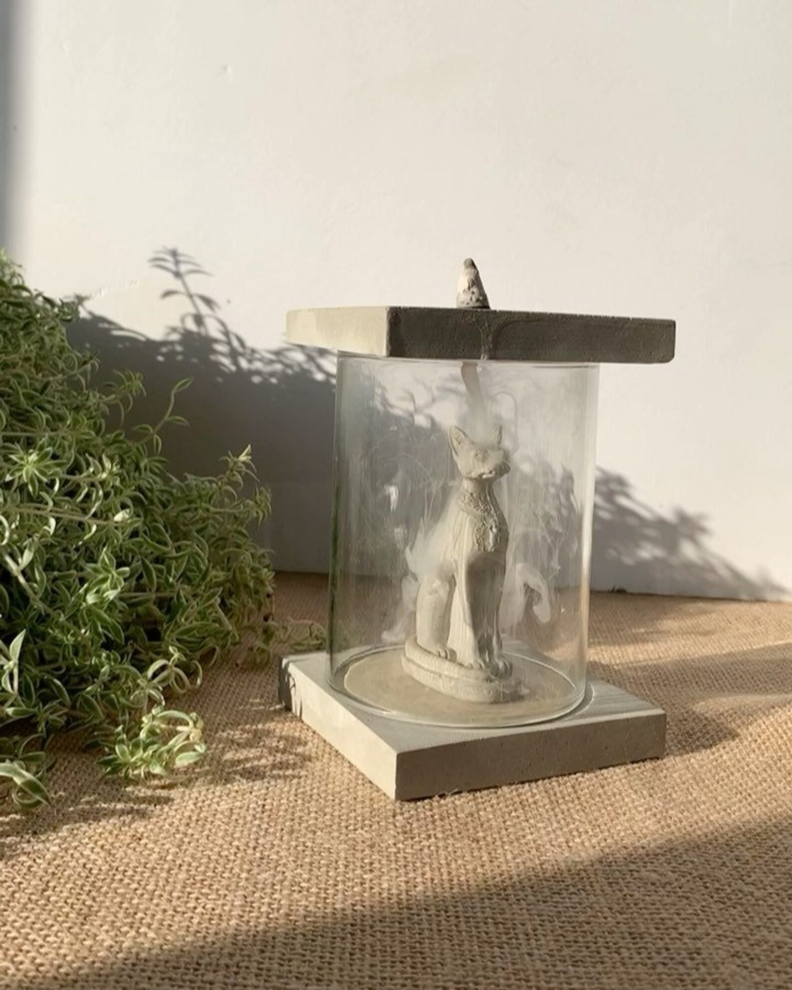 Backflow Incense Burner Waterfall Cat Incense Waterfall Etsy