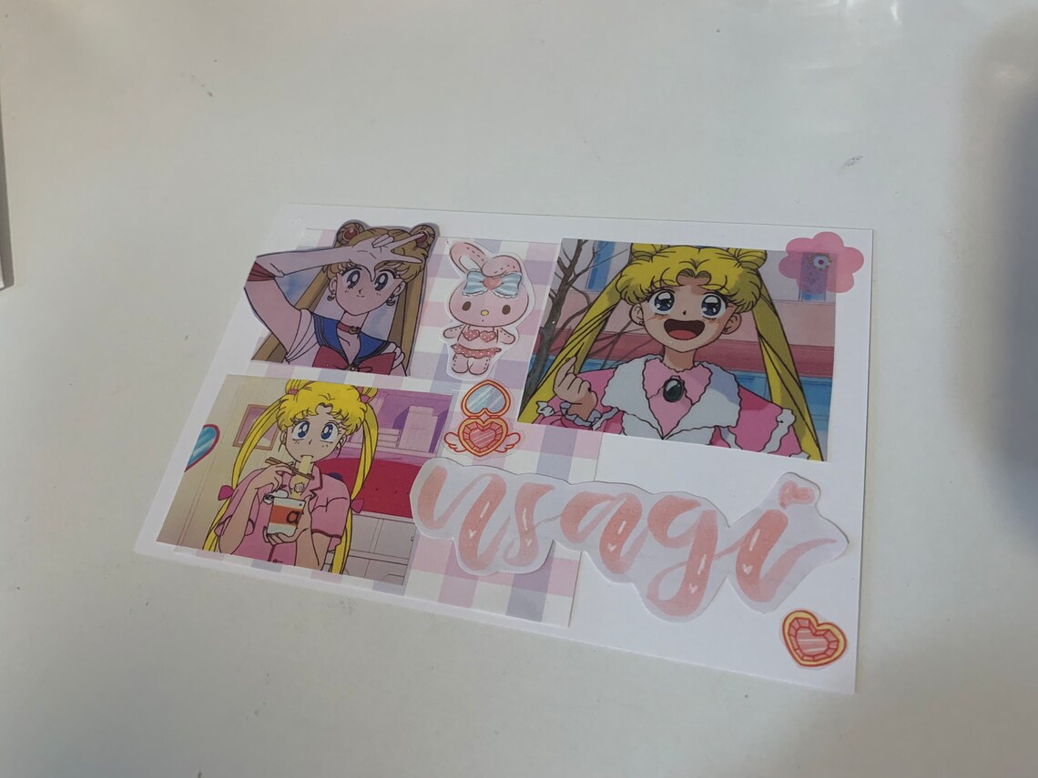 Custom anime postcards Etsy