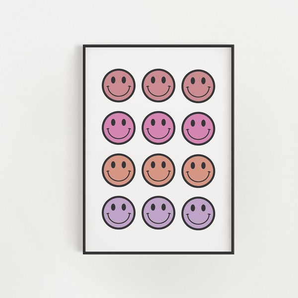 90s Rave Smiley - Etsy