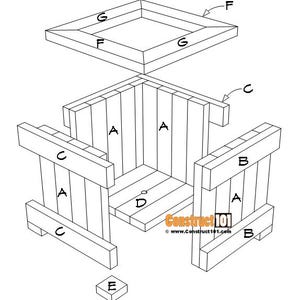 DIY 2x4 Planter Box | PDF Download | Building Plans | 2x4 Outdoor ...