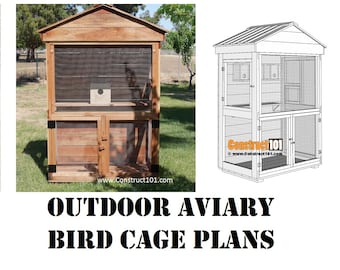 Outdoor Aviary Plans | Bird Cage | PDF