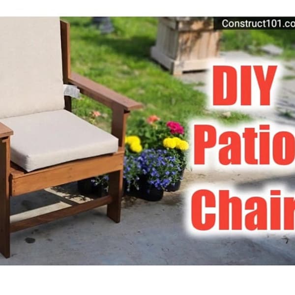 DIY Patio Chair | Plans | PDF
