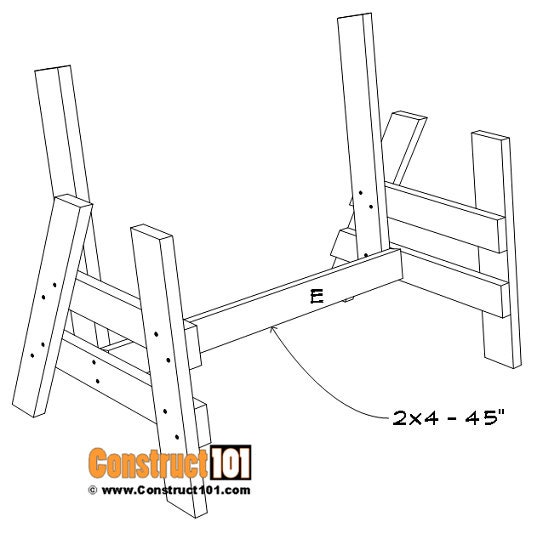 DIY 2x4 Outdoor Bench Plans PDF - Etsy