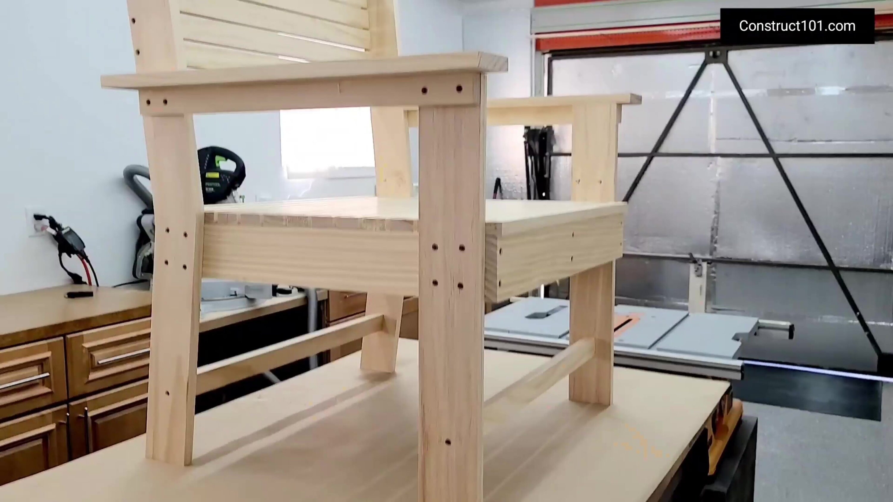 DIY Patio Chair Plans PDF Etsy