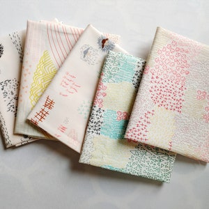 5 Fat Quarters | Lamby Hills | Art Gallery Fabrics | Fabric | Baby Girl