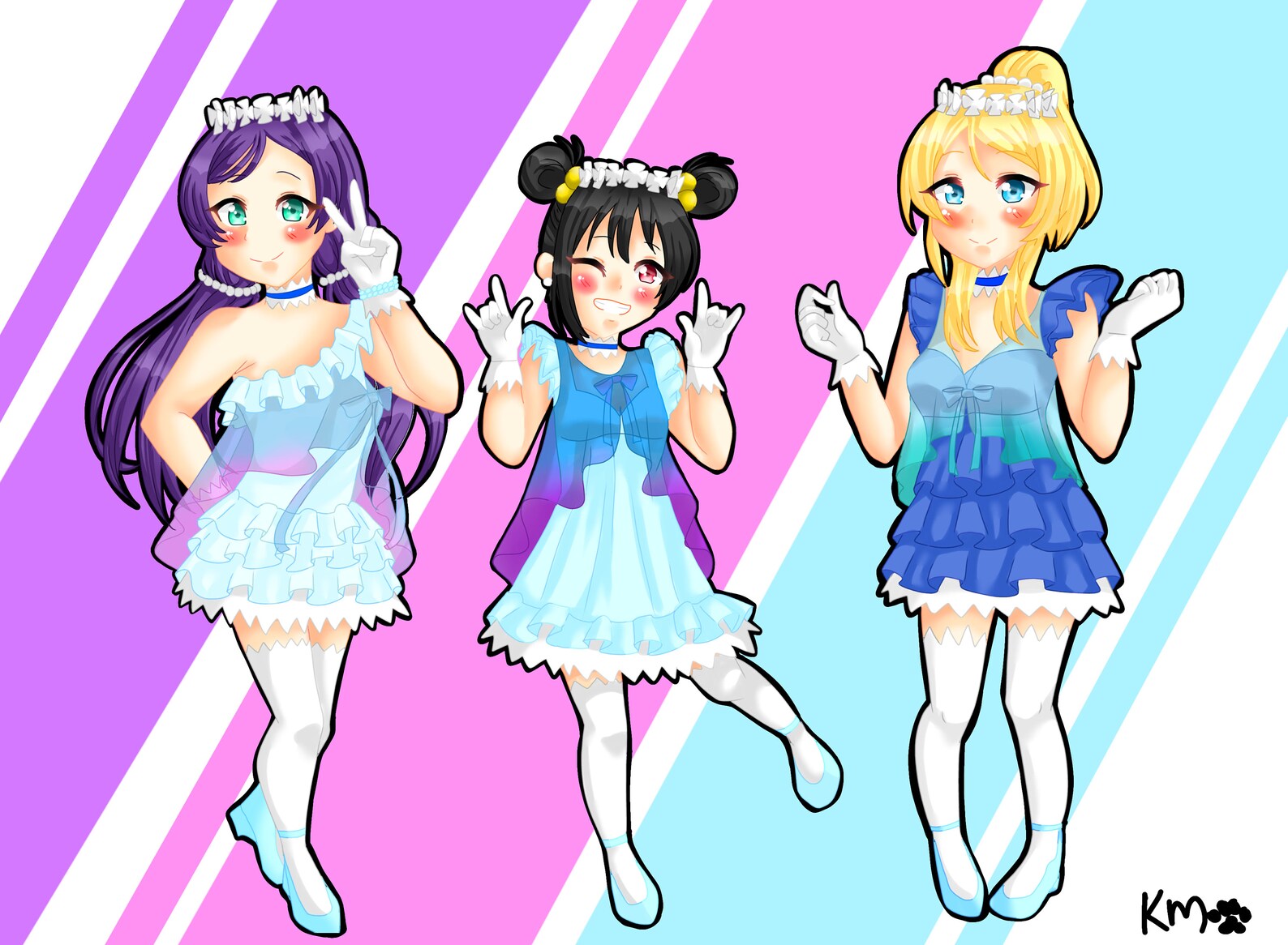 LOVE LIVE 3rd Years Muse Poster Digital Print Etsy