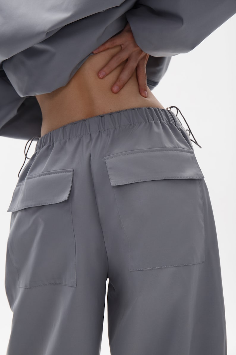 Sport Style Wide Leg Pants PDF Sewing Pattern Gwen Size EU3452, 178