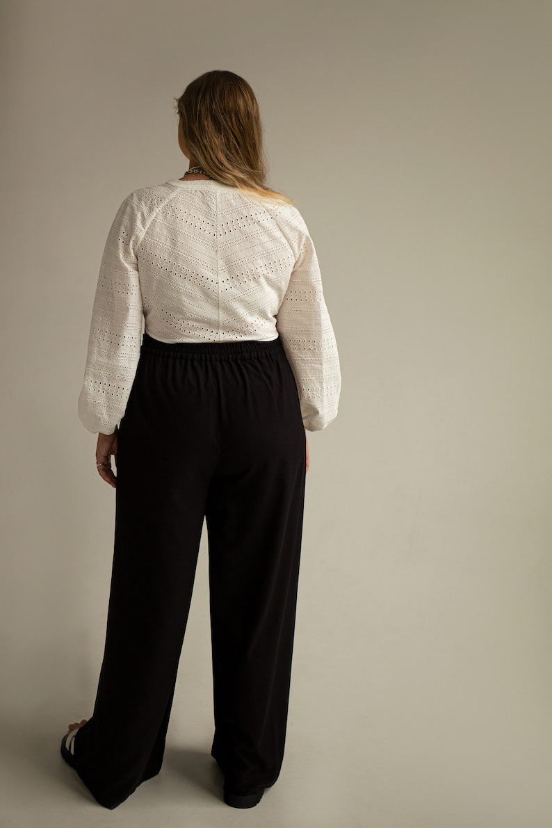 Mara Voluminous Summer Pants Sewing Pattern With Tutorial Size Etsy