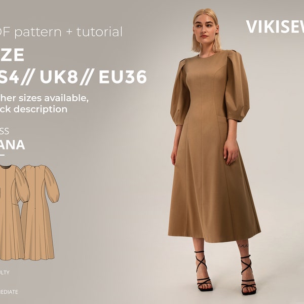 Vampires Wife Dress Pattern Etsy