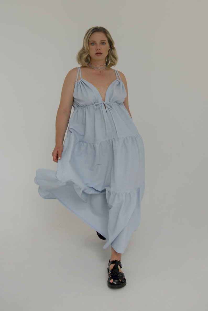 Patron numérique de robe Céline, patron de couture pdf avec tutoriel taille US 8 UK 12 EU 40 image 6
