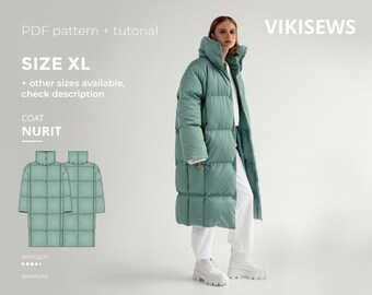puffer coat pattern