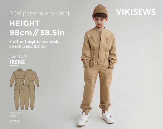 Boys khaki jumpsuit on sale