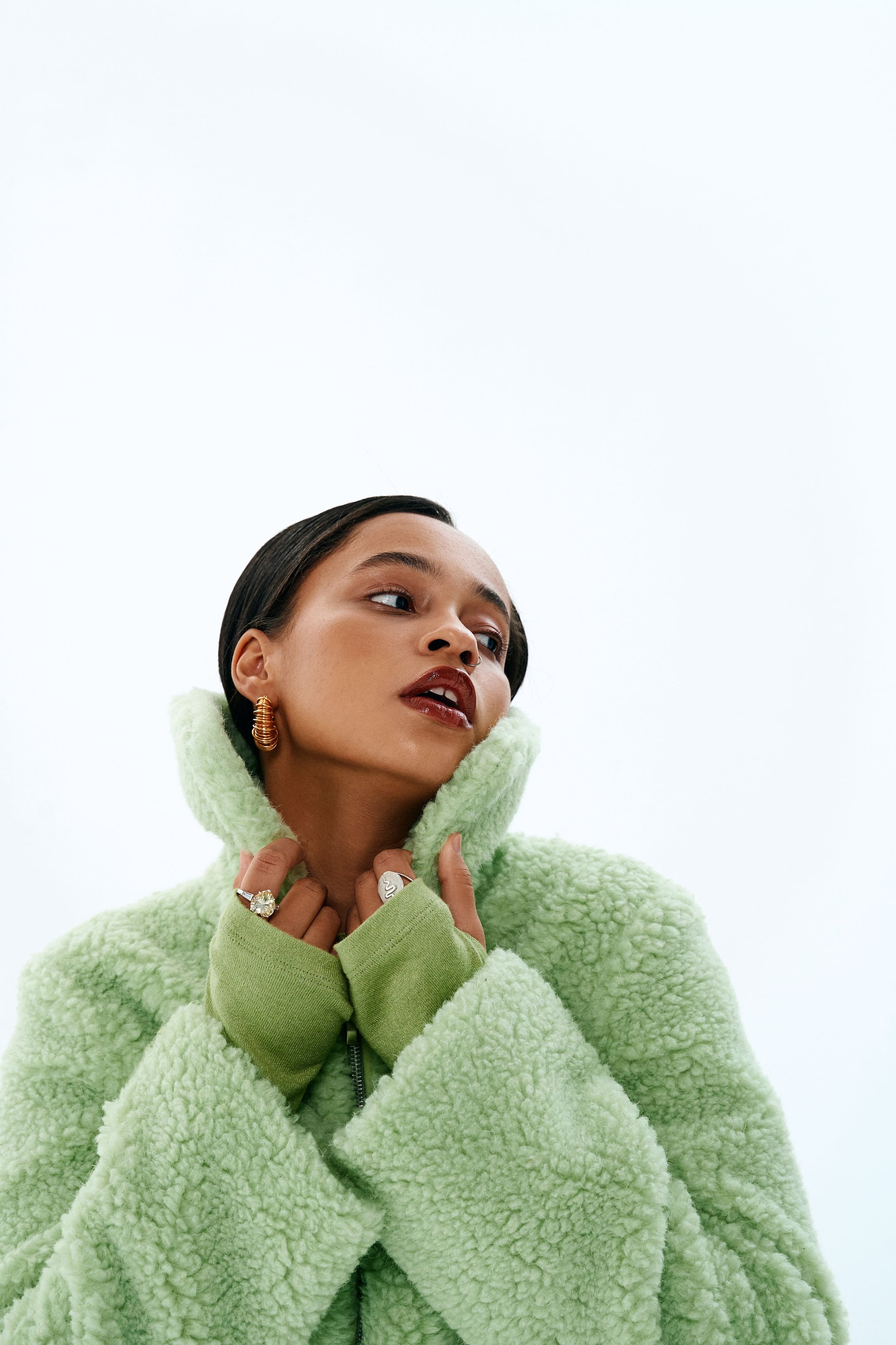 Faux Fur Cape - Vita Boutique