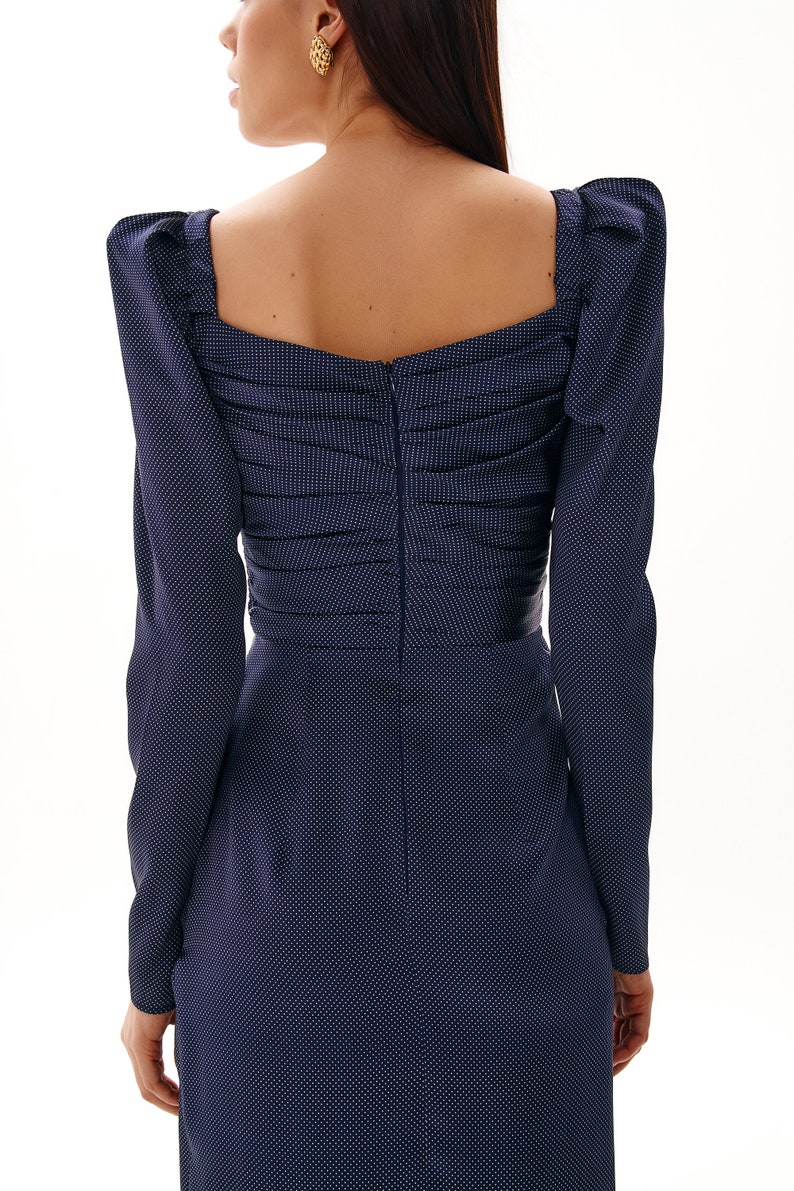 Long Sleeve Dress Sewing Pattern Yanina Size EU3452 170176cm Height