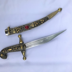 Viking sword, engraved knife, personalized knife,