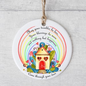 Cadeau de pendaison de crémaillère, Cadeau pour une première maison pour un couple, Cadeau de déménagement pour elle, Cadeau pour une maison familiale, Cadeau pour premier accédant à une nouvelle maison