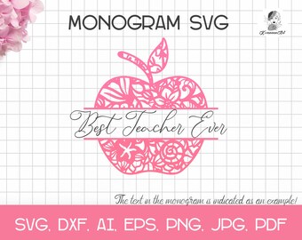 Download Apple Mandala Svg Etsy