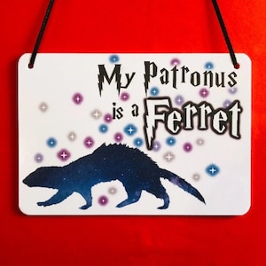 Ferret Novelty Pet Cage Accessory or Decoration image 1