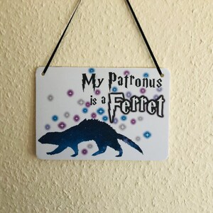 Ferret Novelty Pet Cage Accessory or Decoration image 2