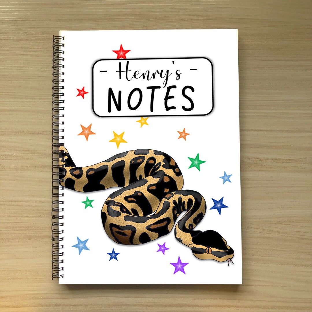 Python Personalised Notebook or Journal - Etsy