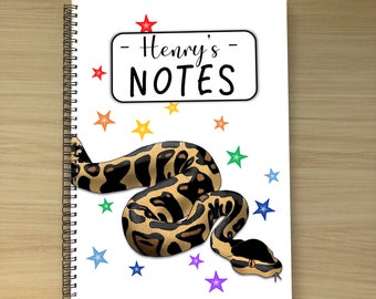 Python Personalised Notebook or Journal