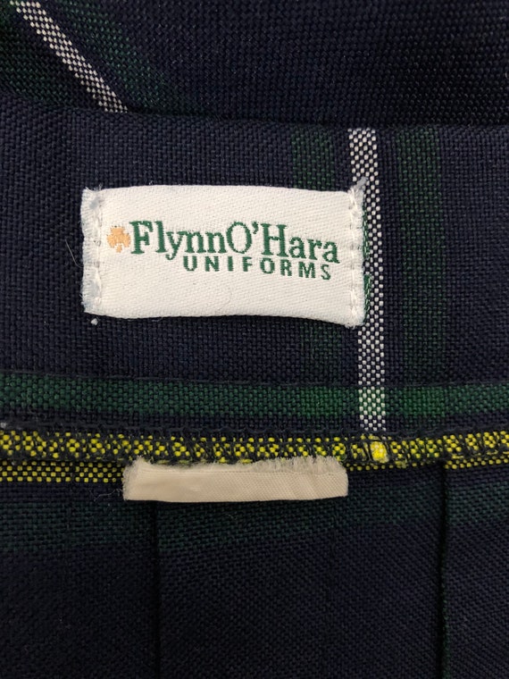 Vintage Flynn O’Hara School Uniforms wrap plaid s… - image 7
