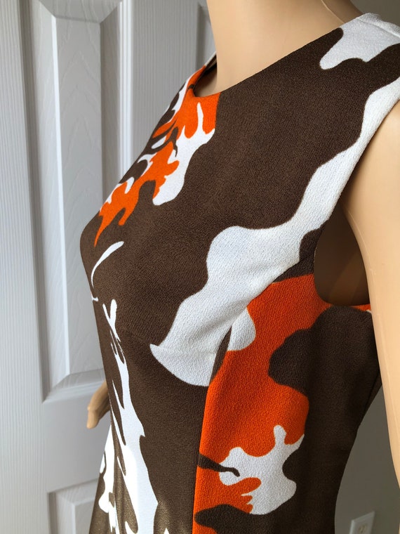 Mod Diolen fabric dress - image 7