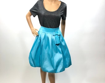 1980s puffball dress