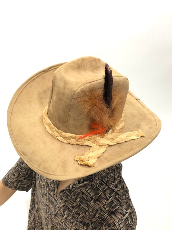 Mens sueded 70’s cowboy hat - Gem