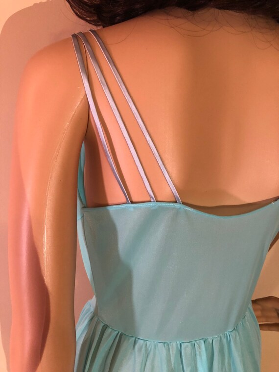 1960’s Turquoise Nightie - image 6