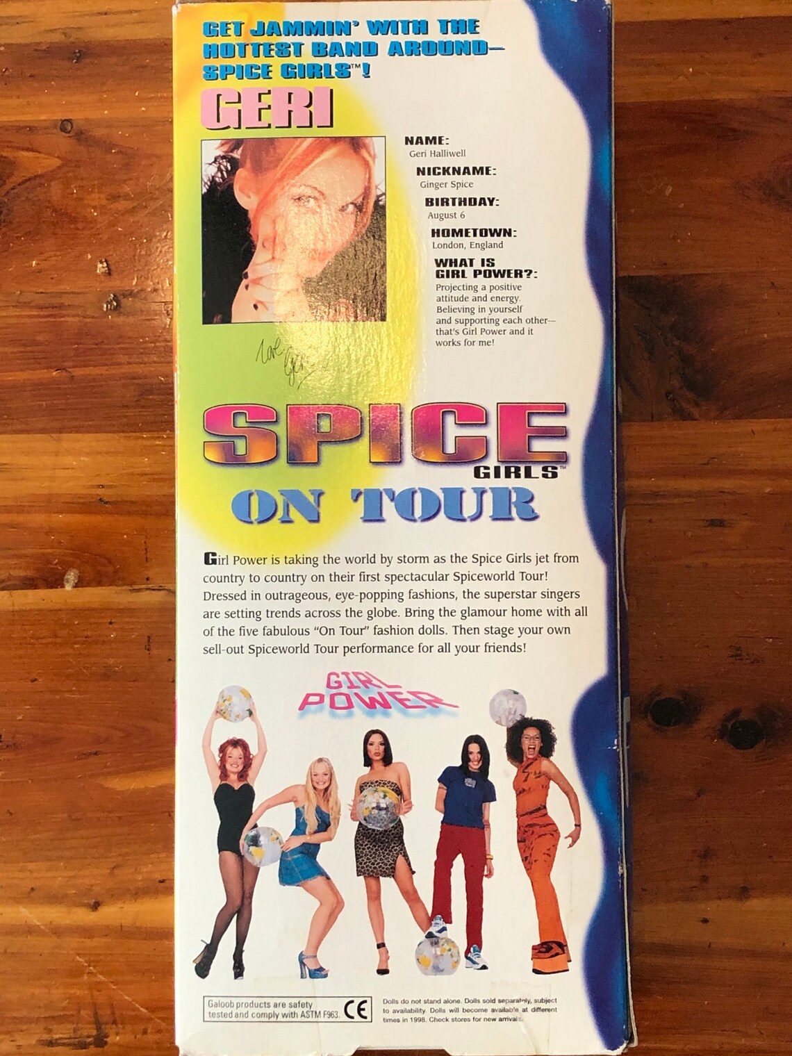 posh spice doll in box