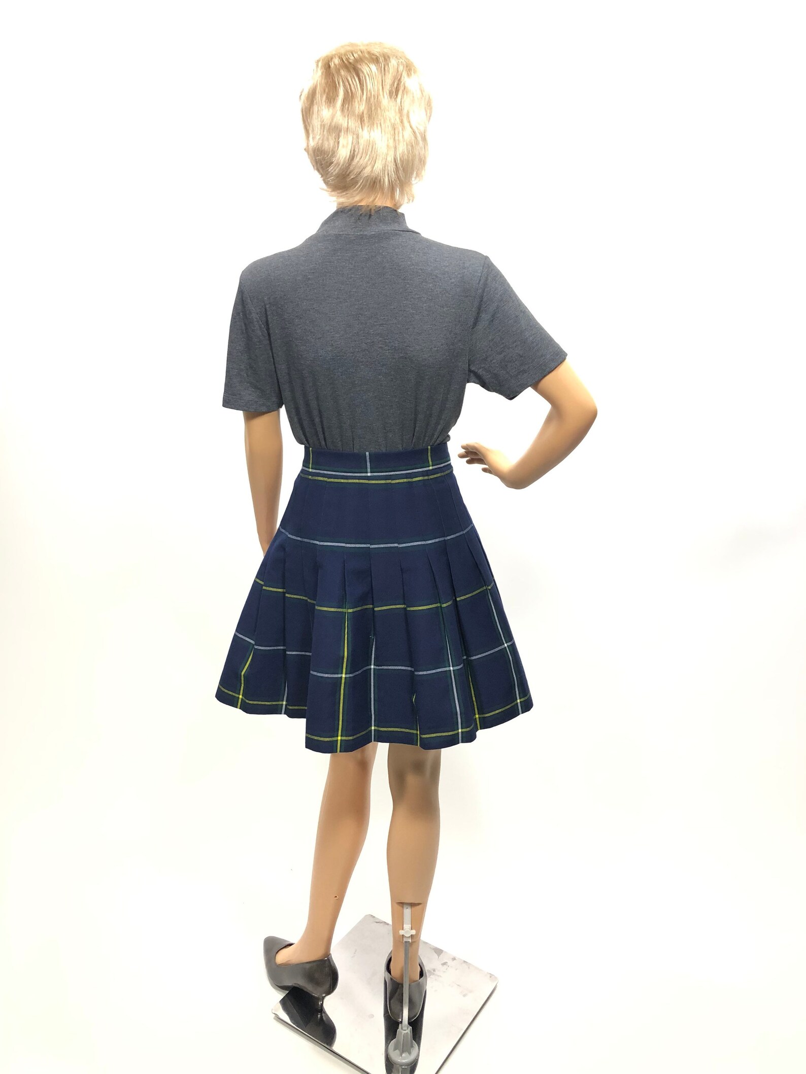 Vintage Flynn Ohara School Uniforms Wrap Plaid Skirt Etsy