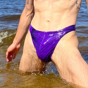 Men’s Swimwear Thong New Purple Collection Libertin